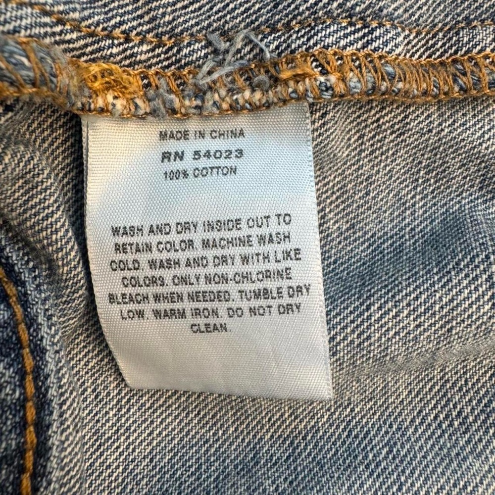 Gap 1969 Distressed Denim Jacket XS - Picture 5 of 6